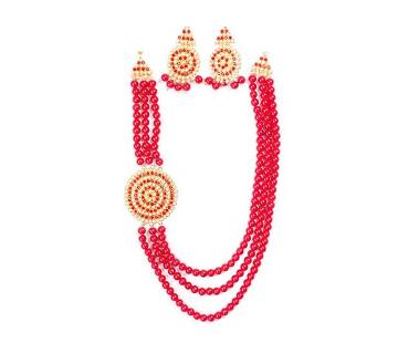 Boishakhi Artificial Pearl Necklace Set