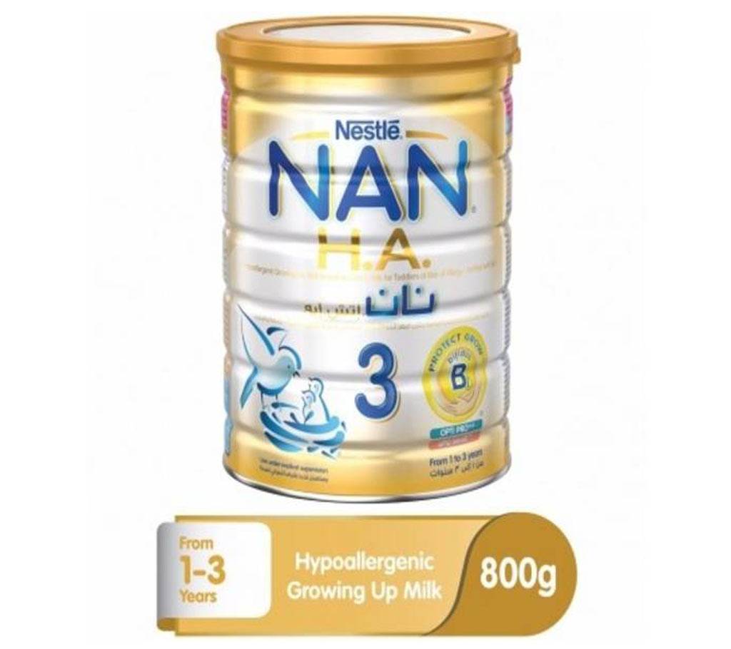 Nestle NAN HA Stage 3 গ্রোয়িং আপ মিল্ক 800g বাংলাদেশ - 587272