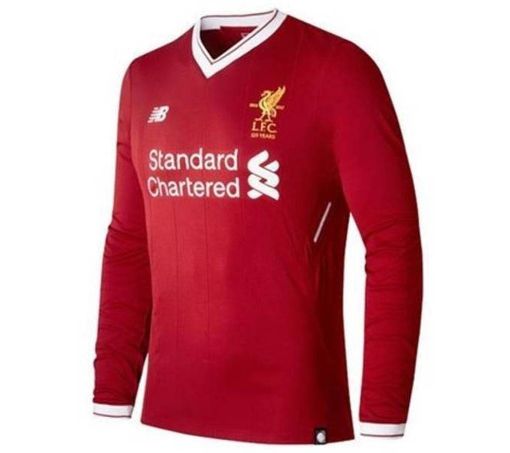 2017-18 Liverpool Home Full Sleeve Jersey বাংলাদেশ - 615555