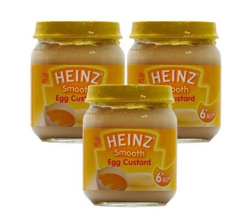 Heinz এগ কাস্টার্ড ৬+মাস (৩ পিস) বাংলাদেশ - 620922