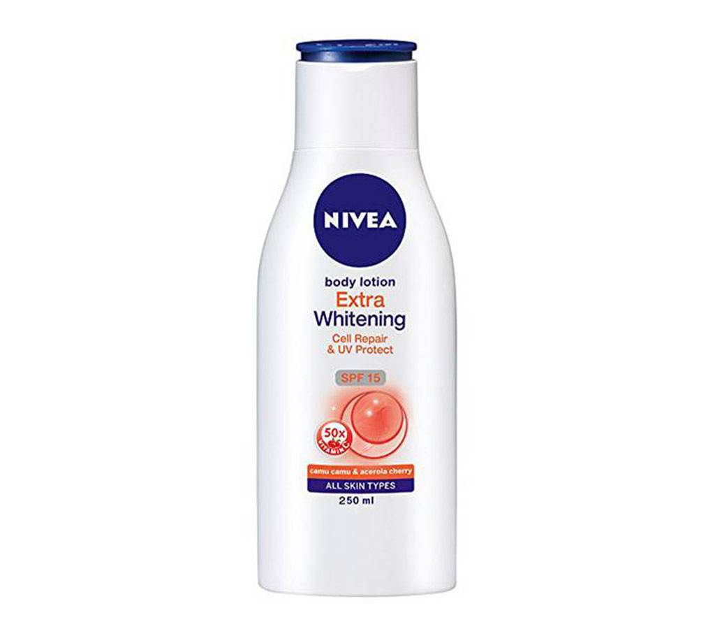 Nivea Body Milk Extra Whitening বডি লোশন বাংলাদেশ - 579938