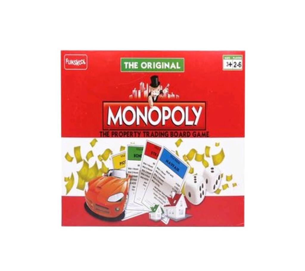 Monopoly Trading বোর্ড গেম ফর কিডস বাংলাদেশ - 895761