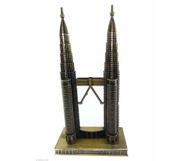 Petronas Twin Towers Replica Miniature statue Show