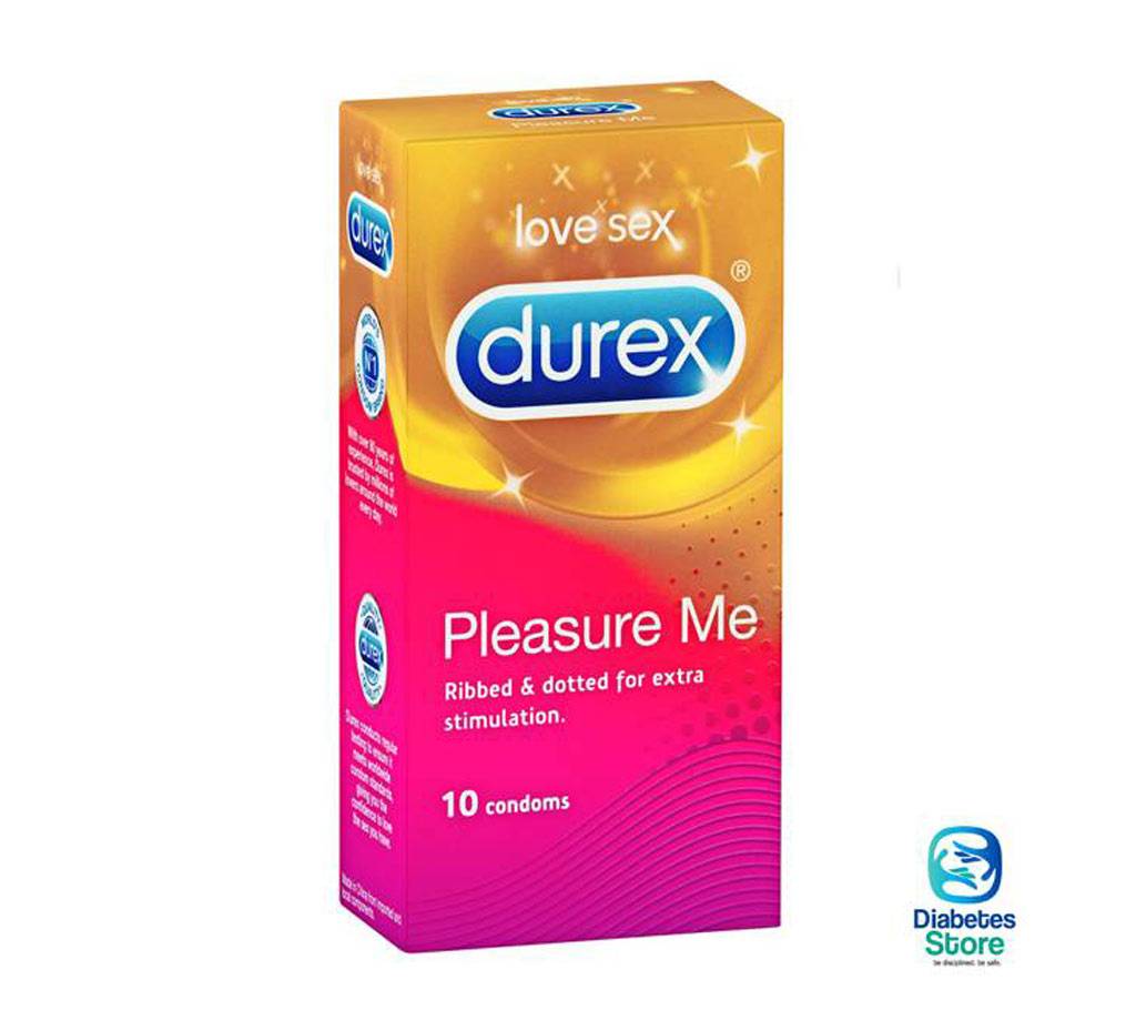 Durex Plesure Me Condom - 10pcs বাংলাদেশ - 688359