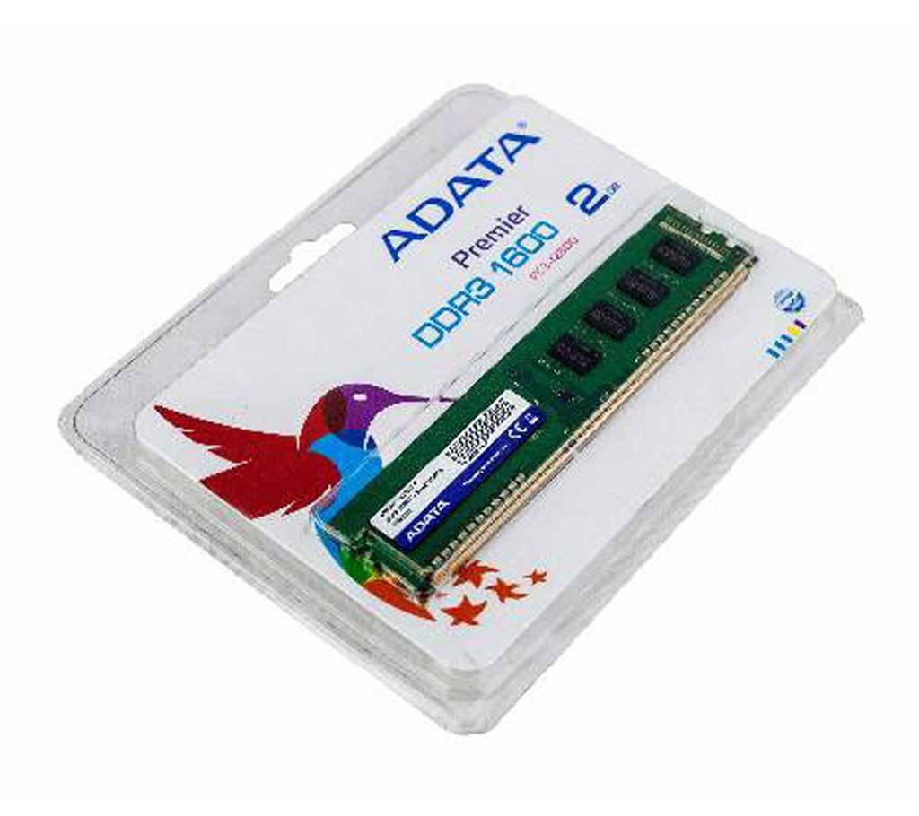 A DATA 2GB DDR3 1600 BUS ডেস্কটপ RAM বাংলাদেশ - 570828