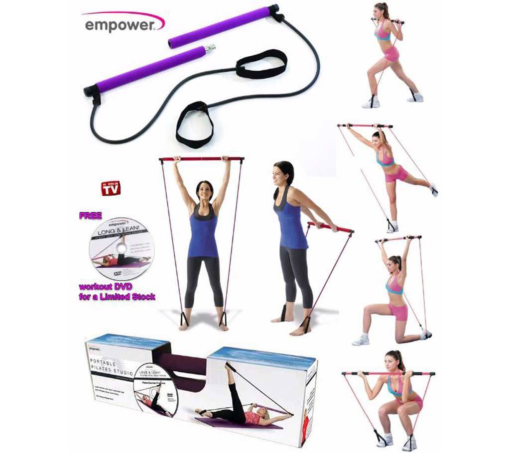 Empower পোর্টেবল Pilates স্টুডিও উইথ DVD বাংলাদেশ - 575018