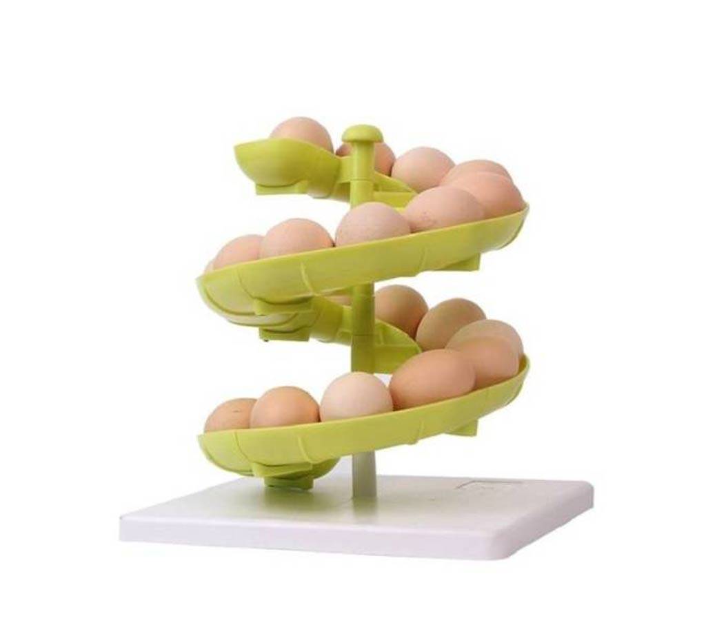 Egg প্লাস্টিক র‍্যাক - Green বাংলাদেশ - 594221