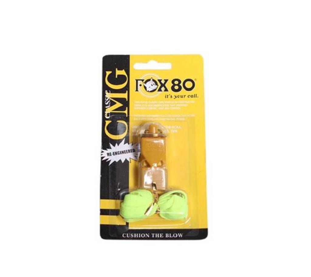 Fox 80 Classic Sports Referee Whistle - Yellow বাংলাদেশ - 727154