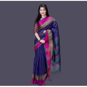 Multicolor Cotton Saree for Women