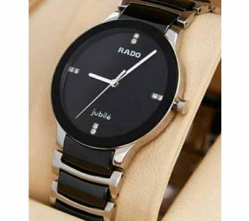 RADO Analog Dial Wrist Watch For Women - Black And Rose Gold