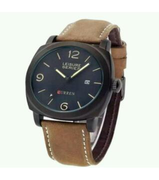 Leather Wrist Watch