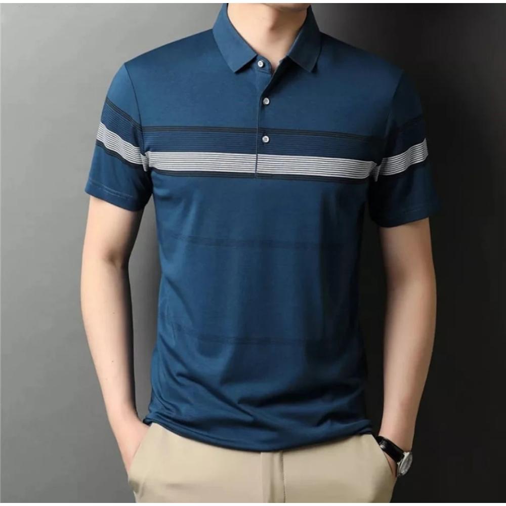 Cotton Half Sleeve Polo Shirt for Men