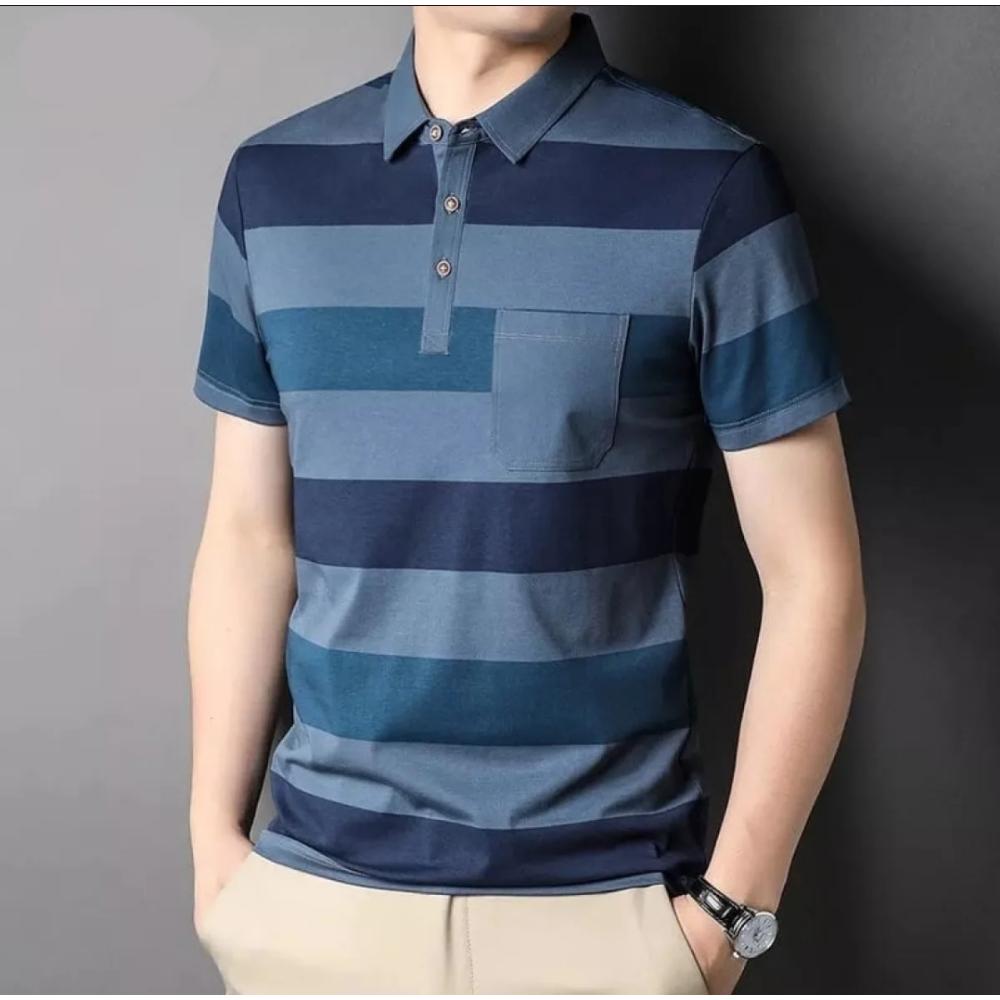 Cotton Half Sleeve Polo Shirt for Men