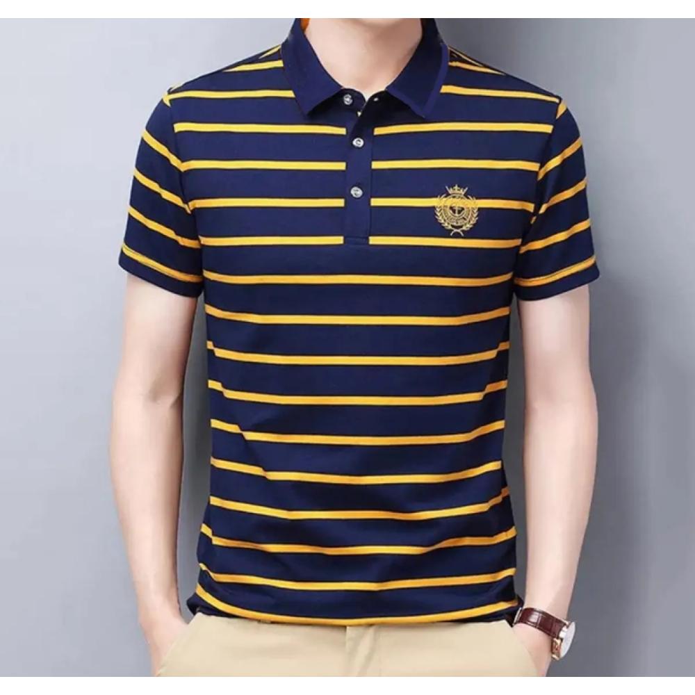 Cotton Half Sleeve Polo Shirt for Men