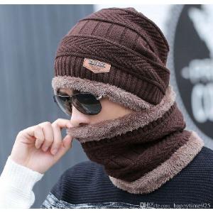 Cotton Fashionable Winter Hat and Neck Cap