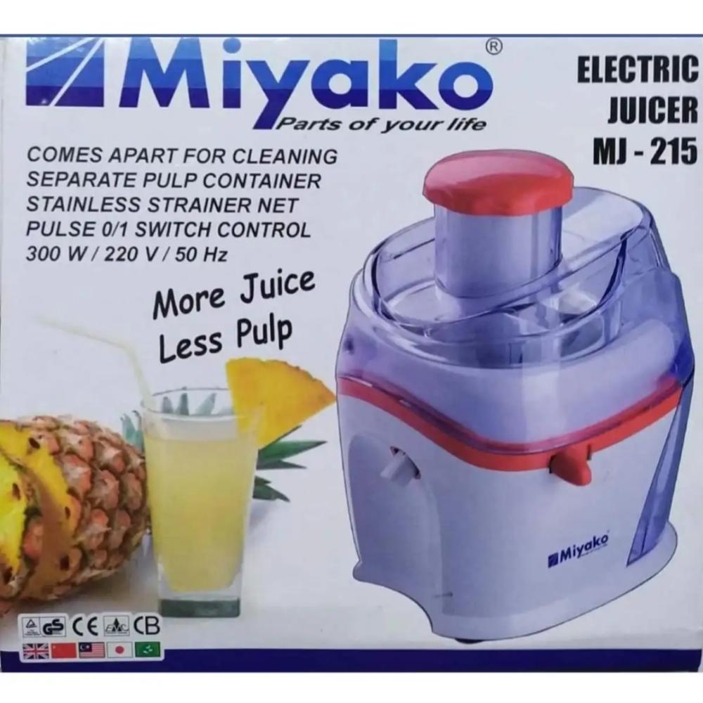 Miyako Electric Juicer MJ215 1399778 buy from sohag trade