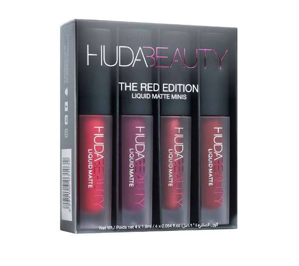 Huda Beauty লিপস্টিক - রেড এডিশন বাংলাদেশ - 581879
