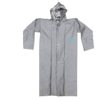 Polyester Rain Coat - Grey