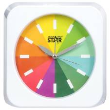 Winning Star Rainbow Wall Clock