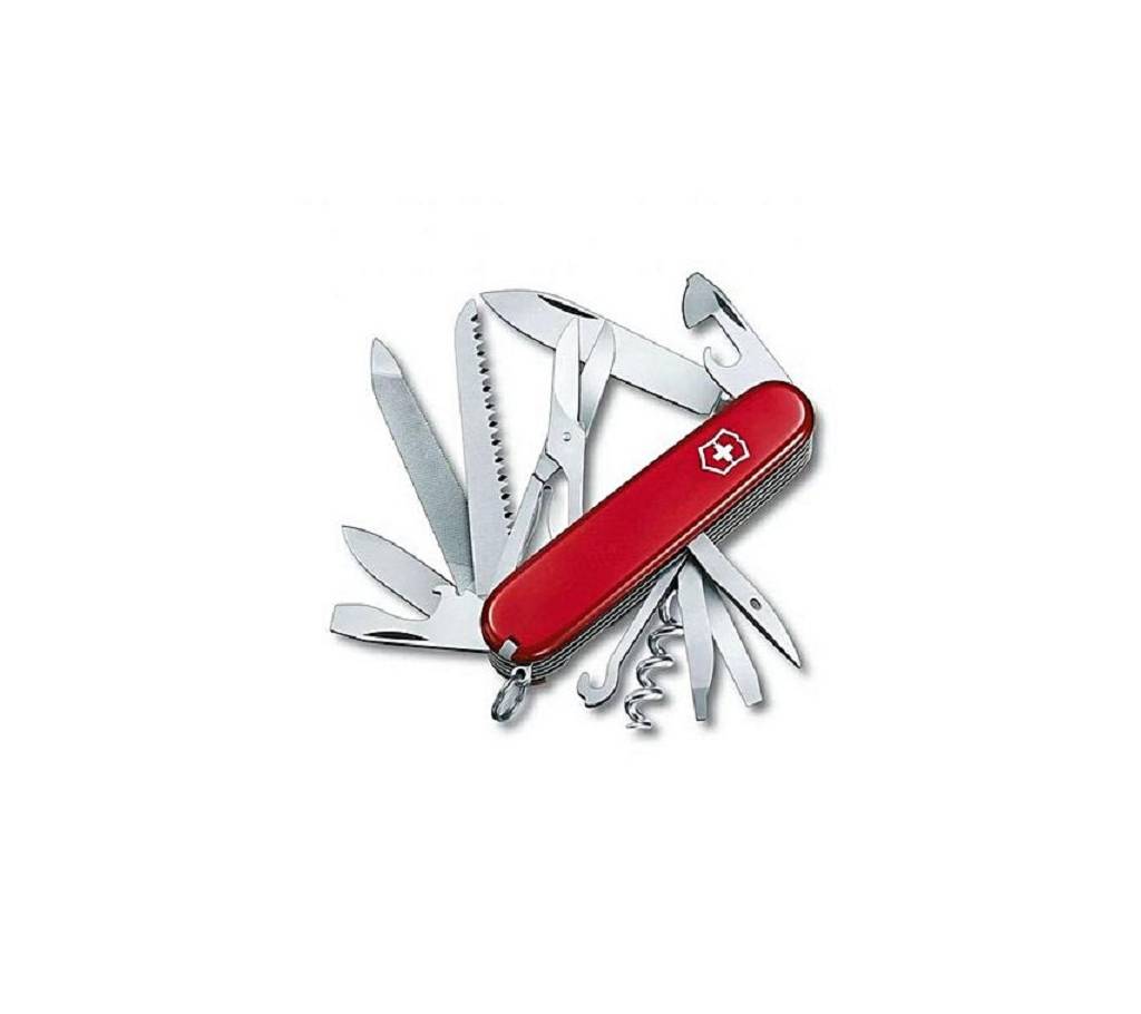 12 in 1 Multi function Army Knife - Red and Silver বাংলাদেশ - 1026703