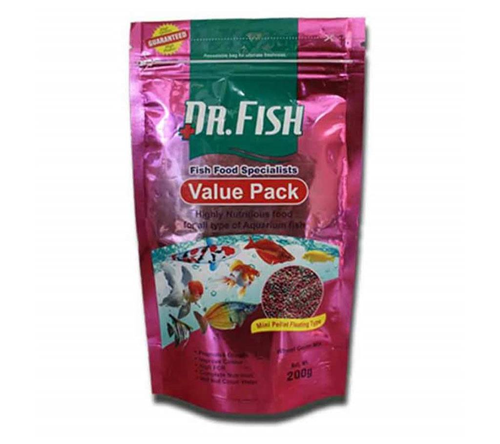 Dr Fish Branded Value Pack Fish Food 200 Grams Pack বাংলাদেশ - 630111