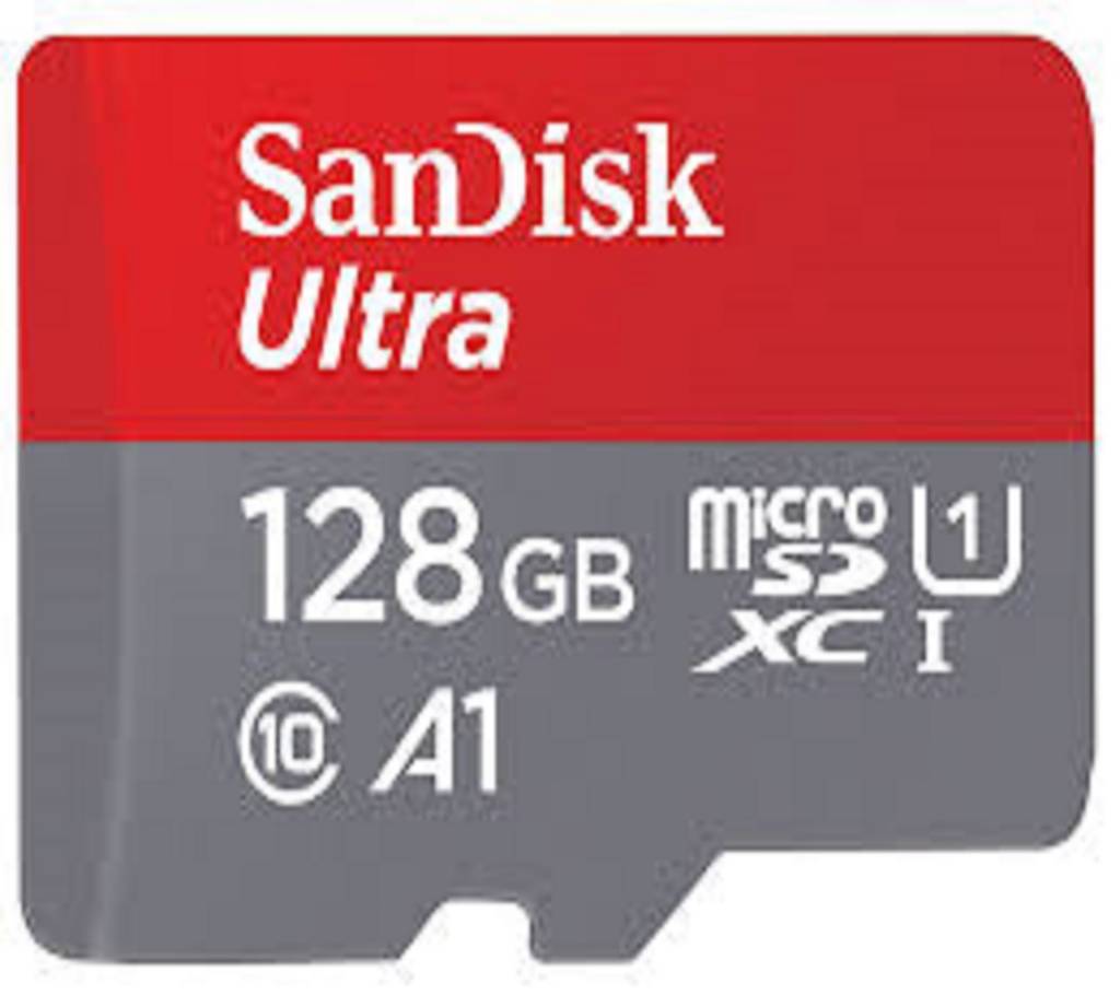 Sandisk 128GB Class 10 Micro SD মেমোরি কার্ড বাংলাদেশ - 692711