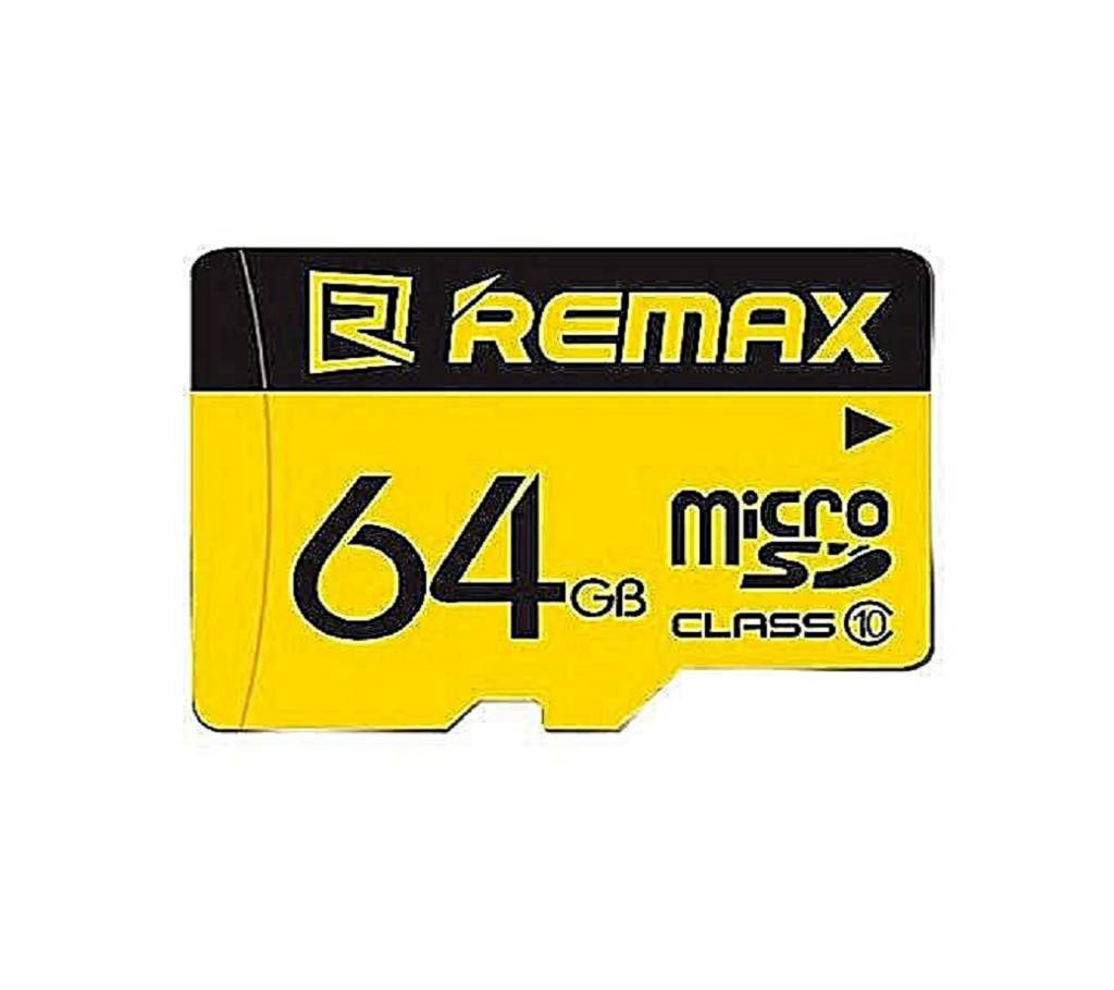 REMAX Micro SD মেমোরি কার্ড 64GB Class 10 TF বাংলাদেশ - 692728