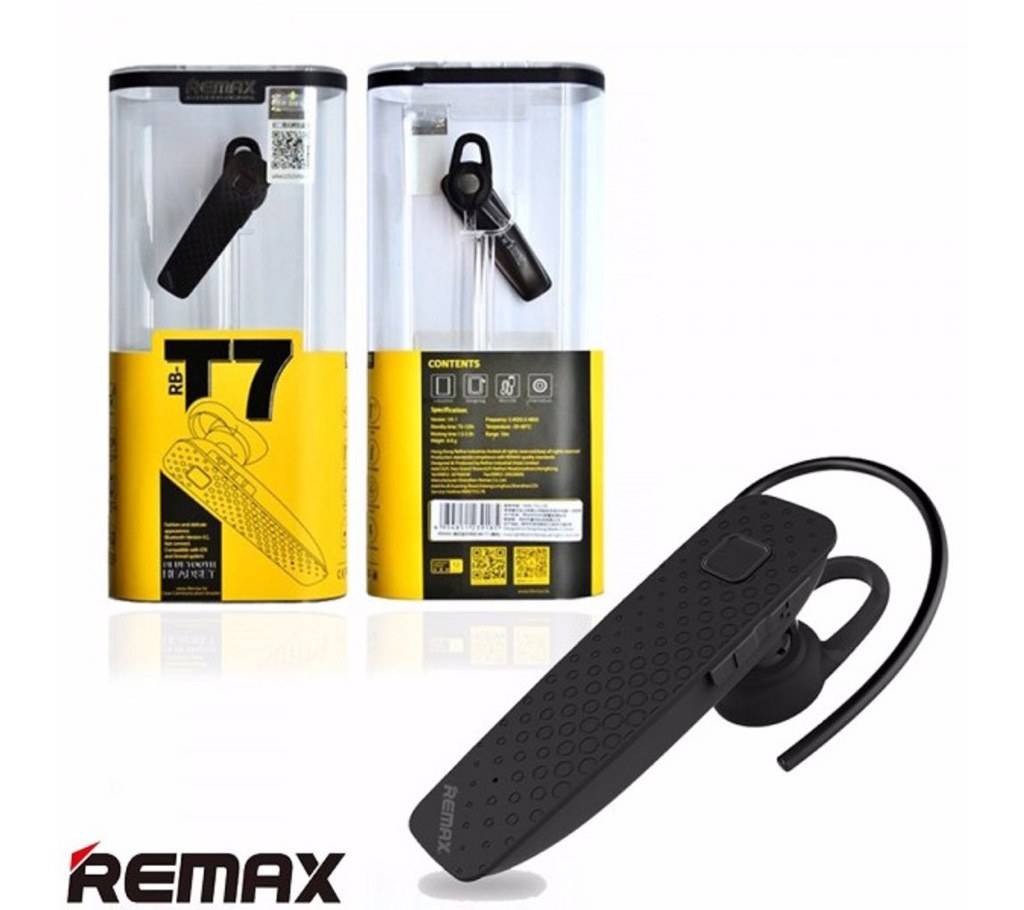 T7 REMAX Bluetooth হেডসেট বাংলাদেশ - 740864