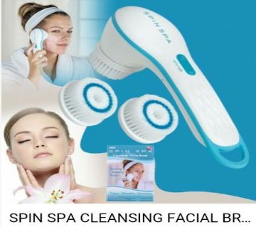 Spin Spa Cleansing with Facial Brush