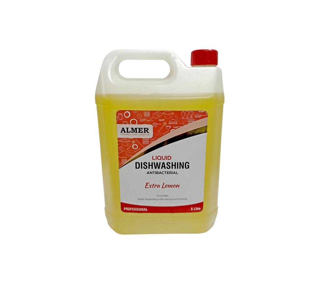 Almer ডিশ ওয়াশ লিকুইড (Extra Lemon) 5000 ml বাংলাদেশ - 1153267