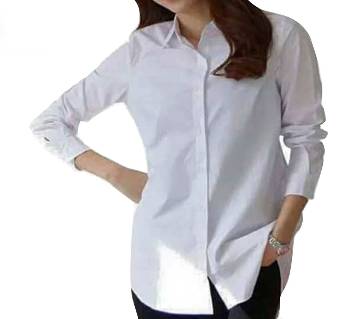 Ladies Stitched Linen Shirt