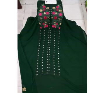 UNSTITCHED EMBROIDERY GEORGETTE SINGLE PIECE