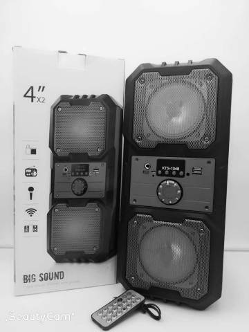 KTS 1048 Big HI-FI Bluetooth Karaoke Speakers.