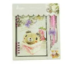 Lock Diary With Pen Gift Set Size 14*20*3cm
