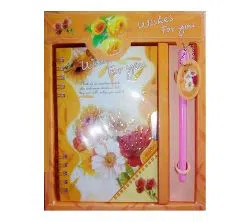 Valentine Lock Diary With Pen Gift Set