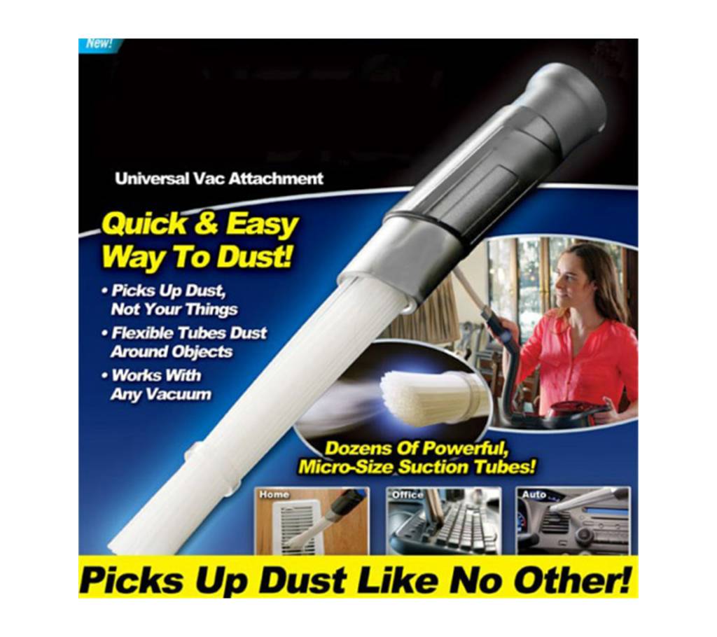 Dust Daddy - Brush Cleaner Dust Remover Universal Vacuum Attachment বাংলাদেশ - 724370