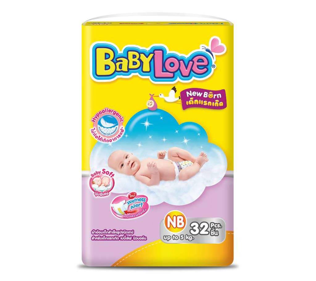 Baby Love Easy Tape ভ্যালু প্যাক-32 pc বাংলাদেশ - 578488