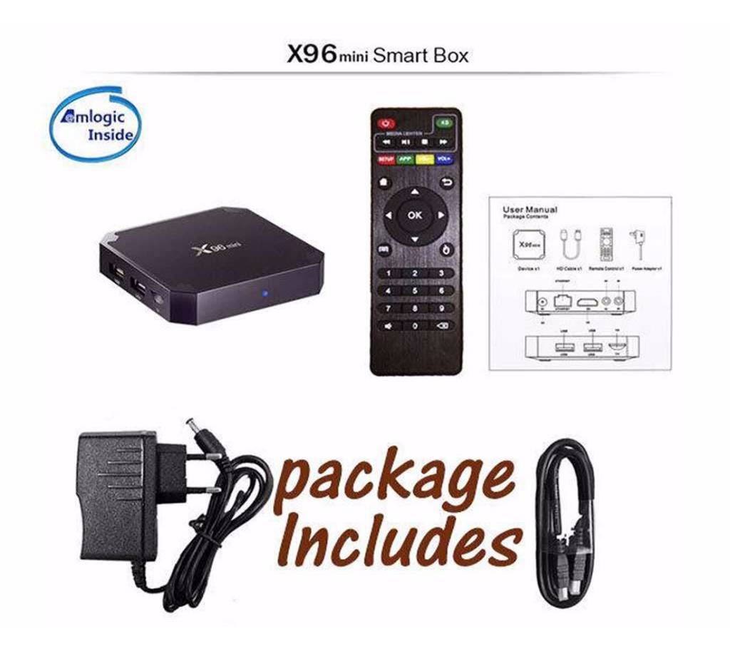 X96M ANDROID 7.1 2G+16G টিভি বক্স বাংলাদেশ - 898095