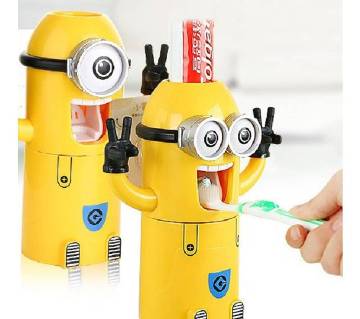 Minions toothpaste dispenser