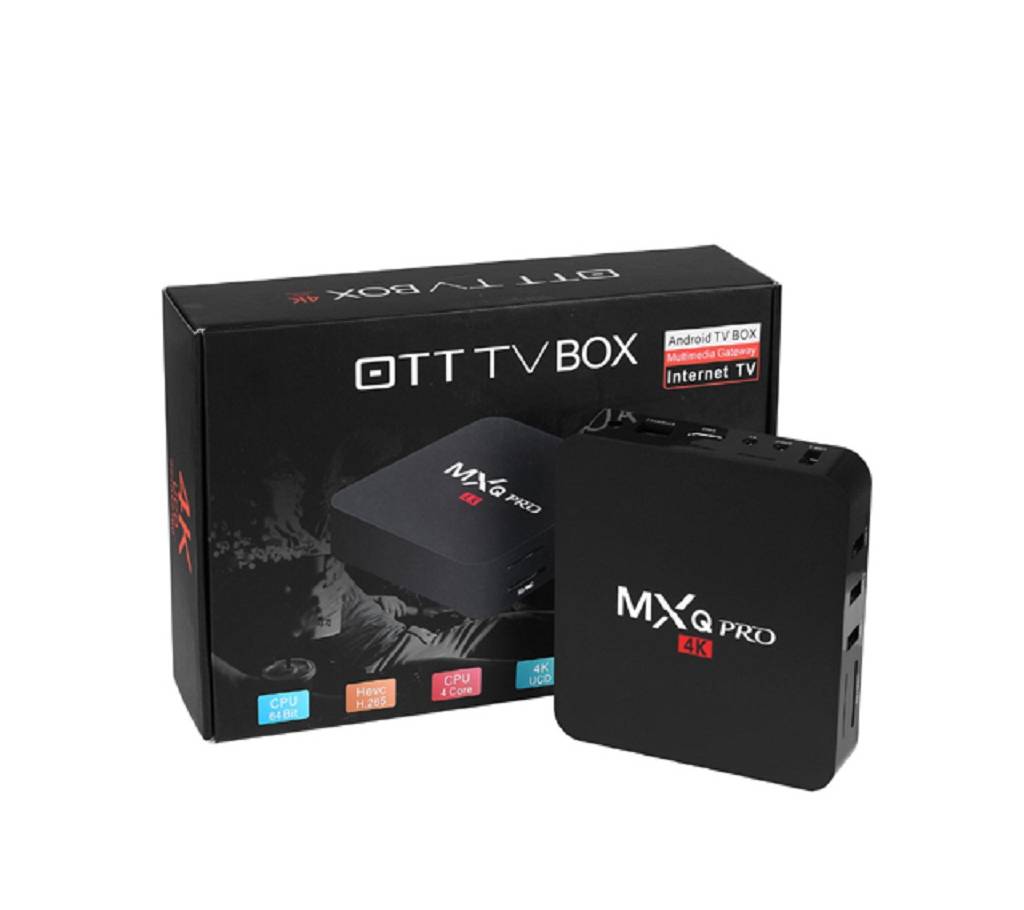 MXQ Pro 4K মিনি এন্ড্রয়েড টিভি   BOX 2G 16 gb romB RAM Wifi Play Store বাংলাদেশ - 1171410