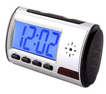 The Talking Alarm Clock Motion Detection Spy Camera