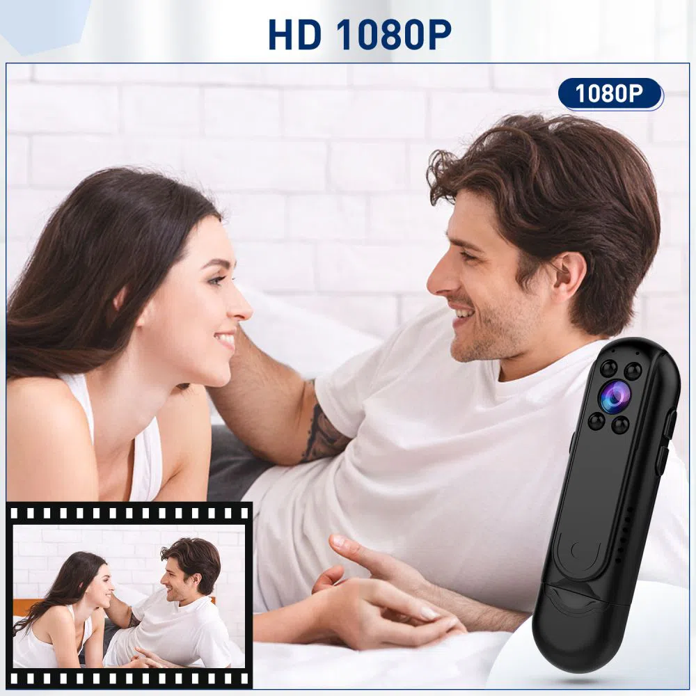 1080P Full-HD Rechargeable Mini Body Camera Video