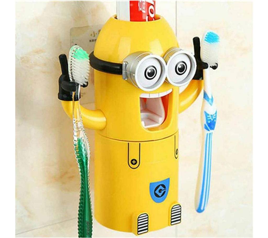 Minion toothpaste dispenser with brush holder বাংলাদেশ - 626824