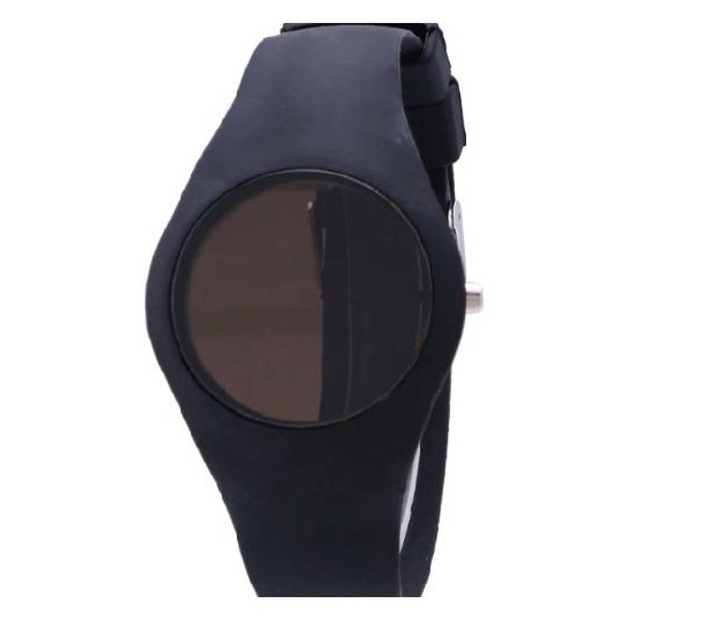 সিলিকন ব্যান্ড ডিজিটাল ওয়াচ Led Watch – Black বাংলাদেশ - 1082772