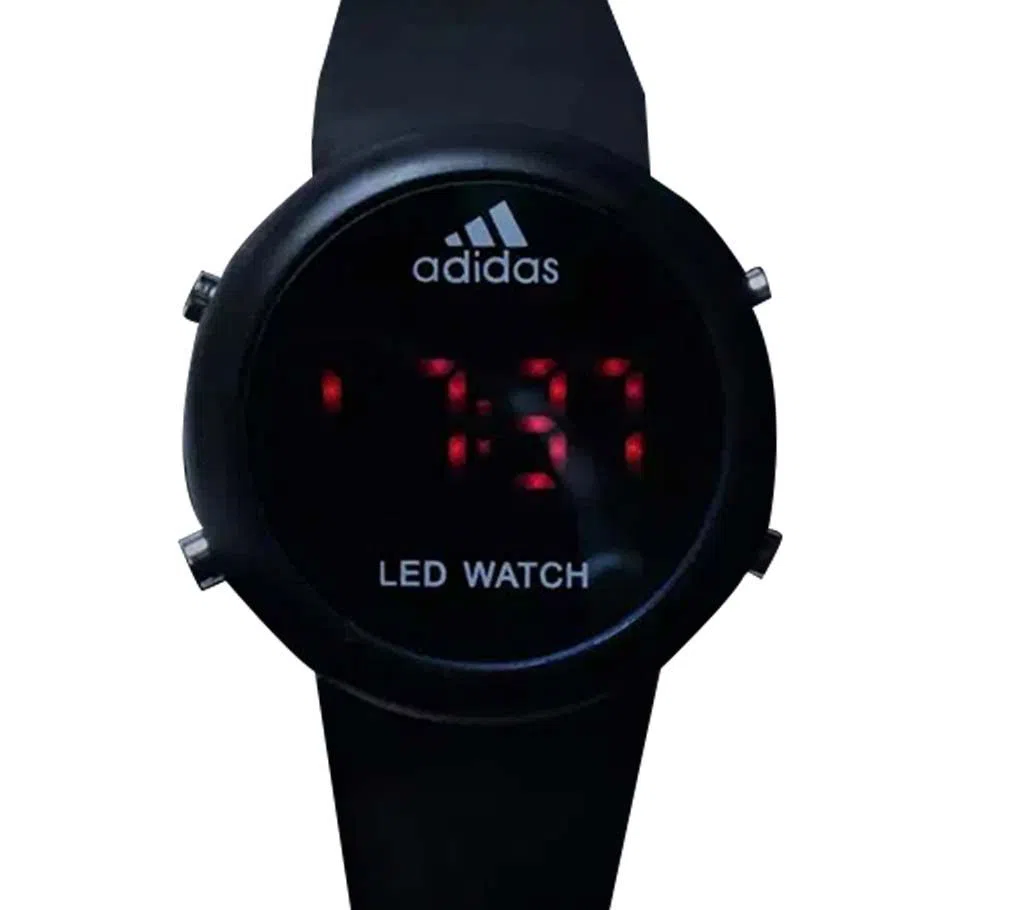 Adidas led watch Black