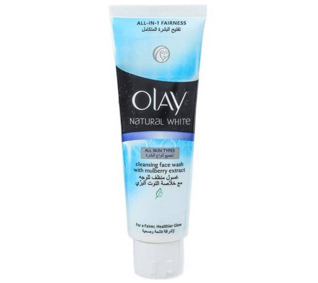 OLAY Natural White Cleansing Face Wash - 100 gm #612879 buy from ...