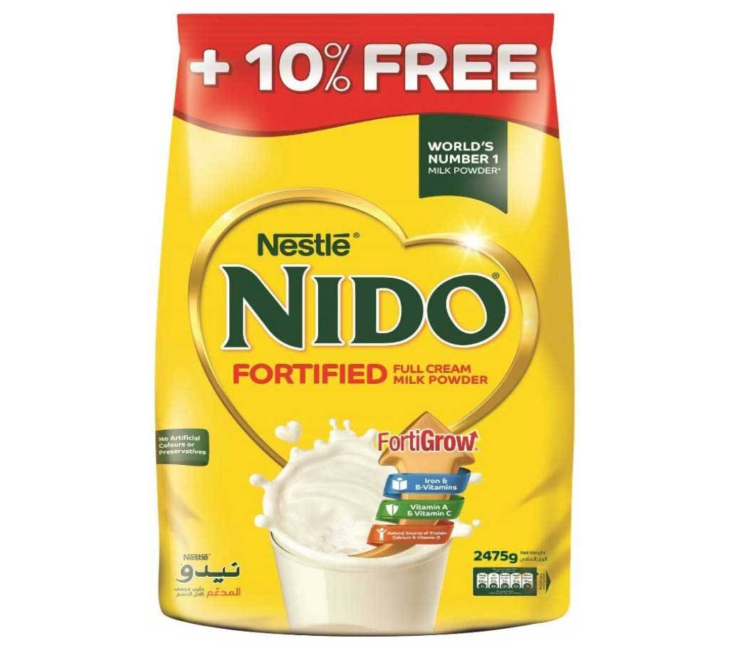 Nestle NIDO Fortified FullCream মিল্ক পাউডার-2.4kg (Dubai) বাংলাদেশ - 641209