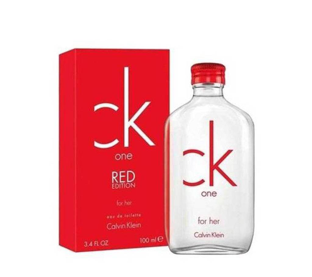 CK One Red Edition পারফিউম ফর উইমেন 100 ml বাংলাদেশ - 593504