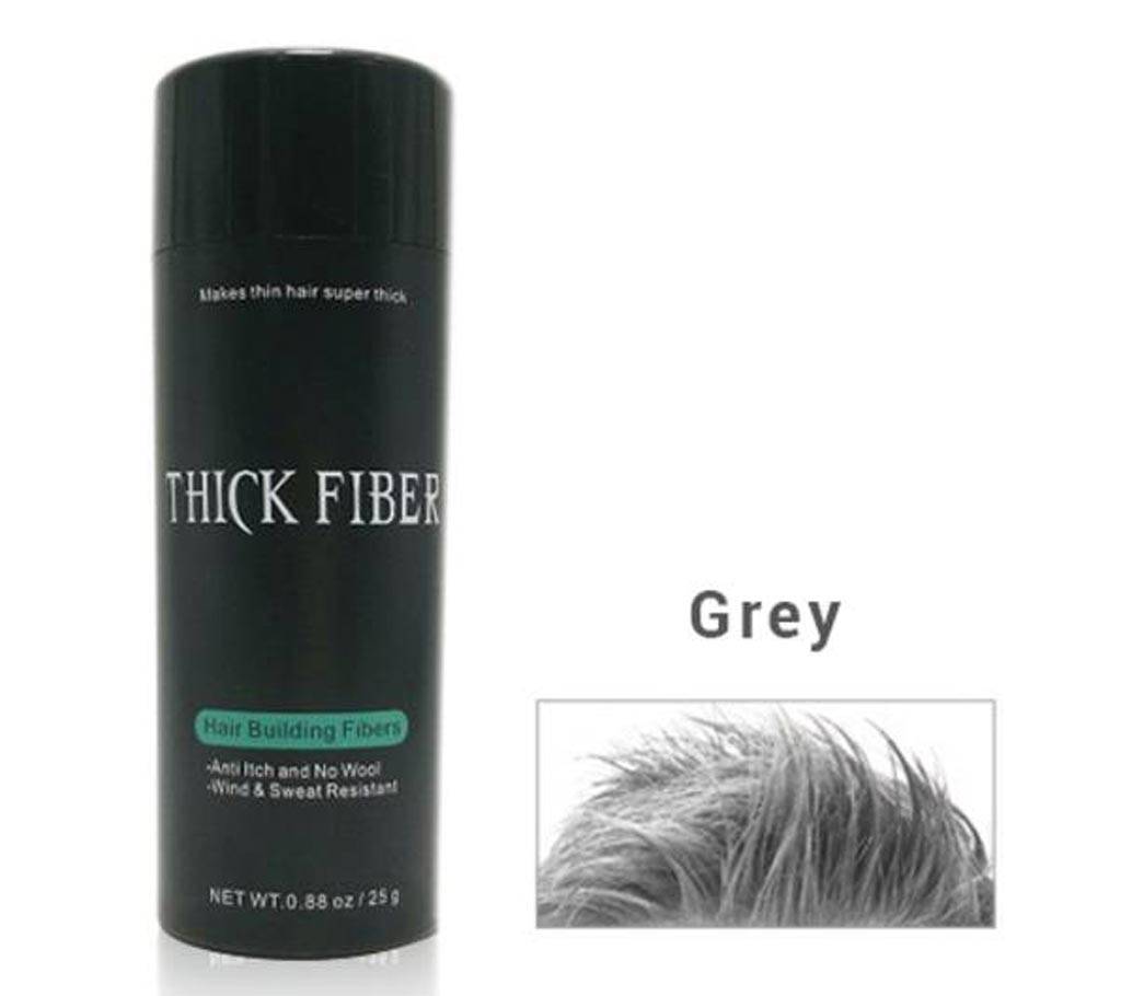 Thick Fiber হেয়ার বিল্ডিং ফাইবার 25 gm (Grey) বাংলাদেশ - 593102