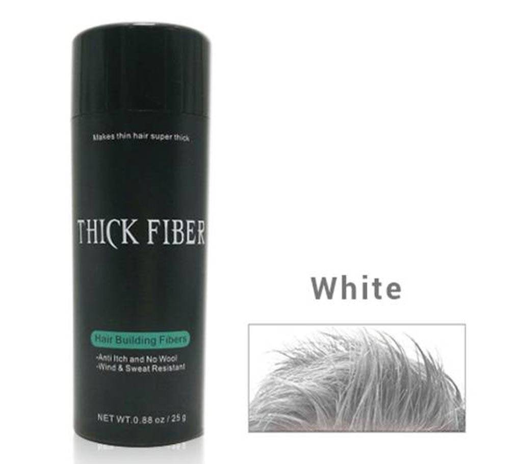 Thick Fiber হেয়ার বিল্ডিং ফাইবার 25 gm (White) বাংলাদেশ - 593111